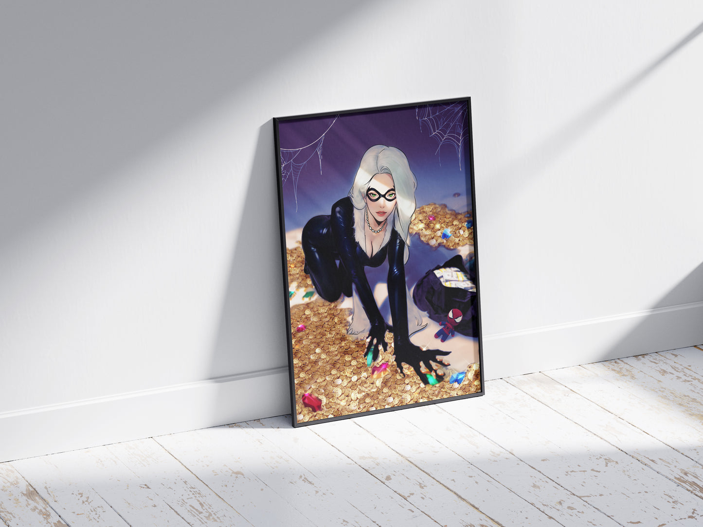 Black Cat MARVEL Art Print Poster