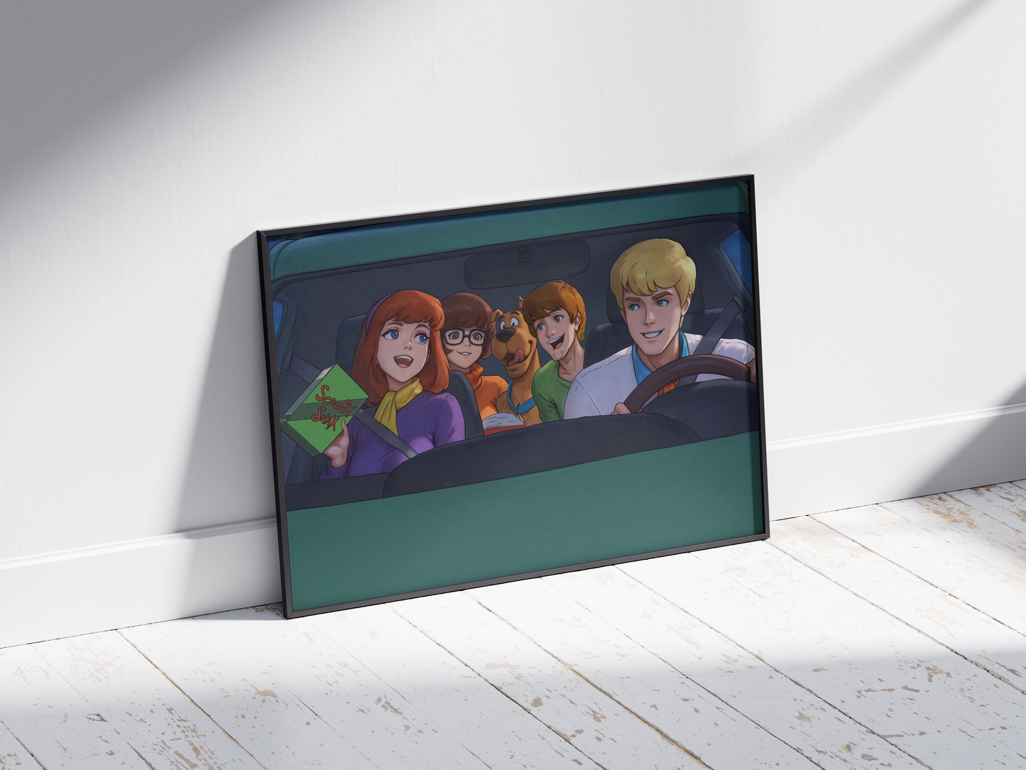 Scooby Doo Art Print Poster