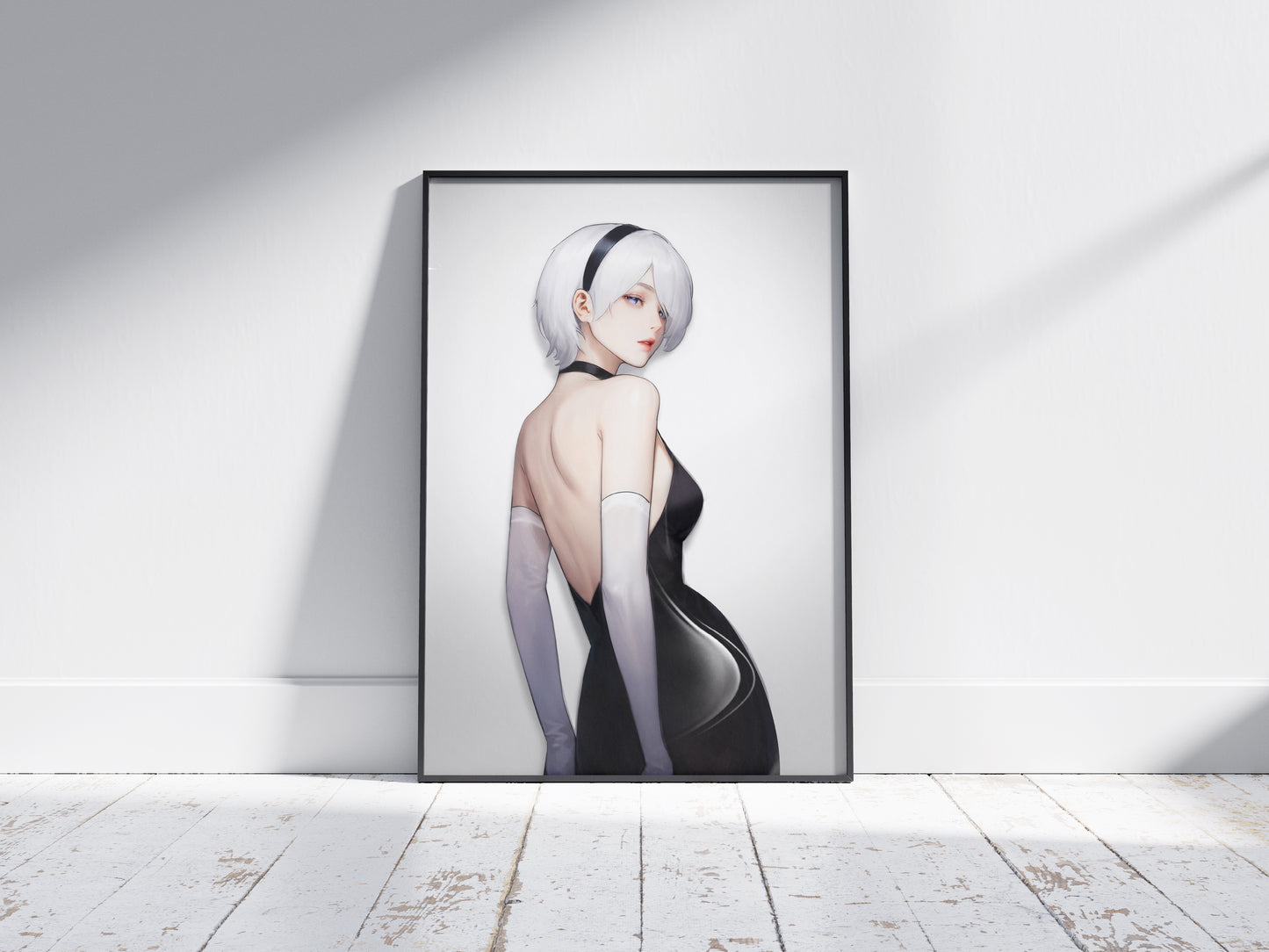 2B Nier Automata Video Game Art Print Poster