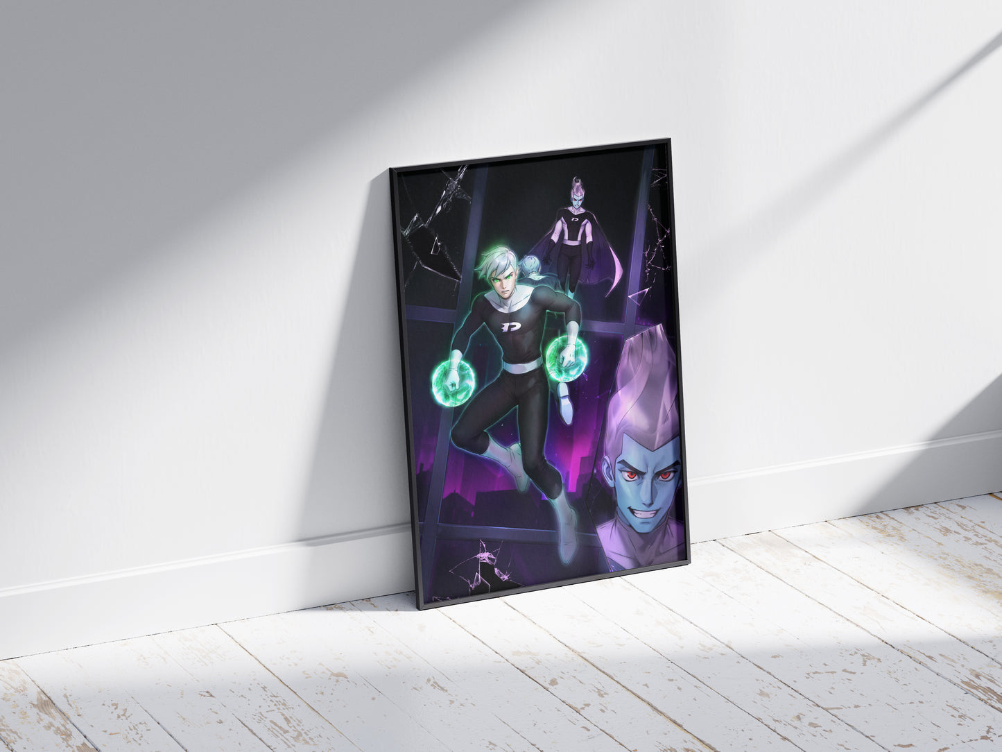 Danny Phantom "The Ultimate Enemy" Art Print Poster