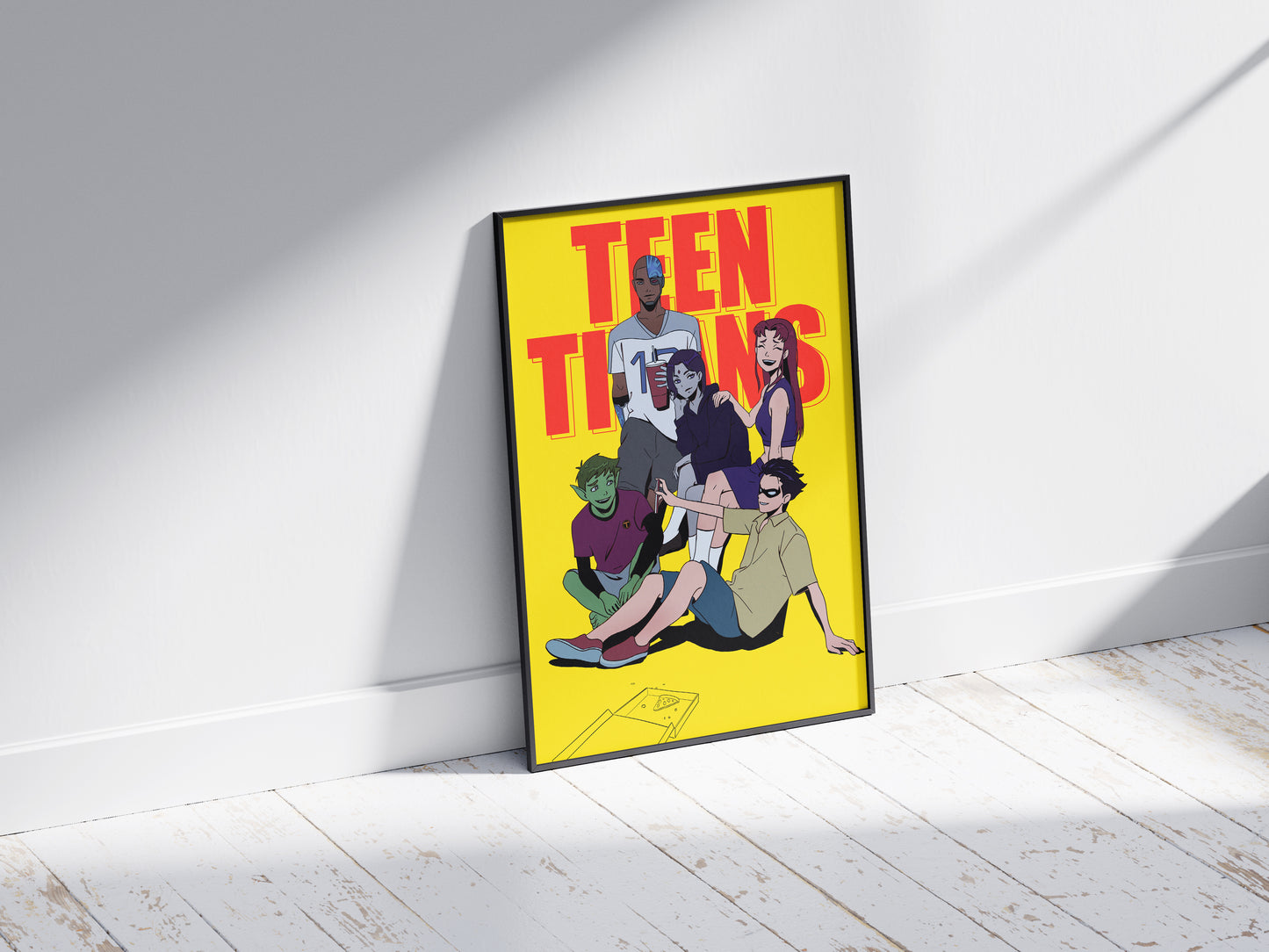 Teen Titans Art Print Poster