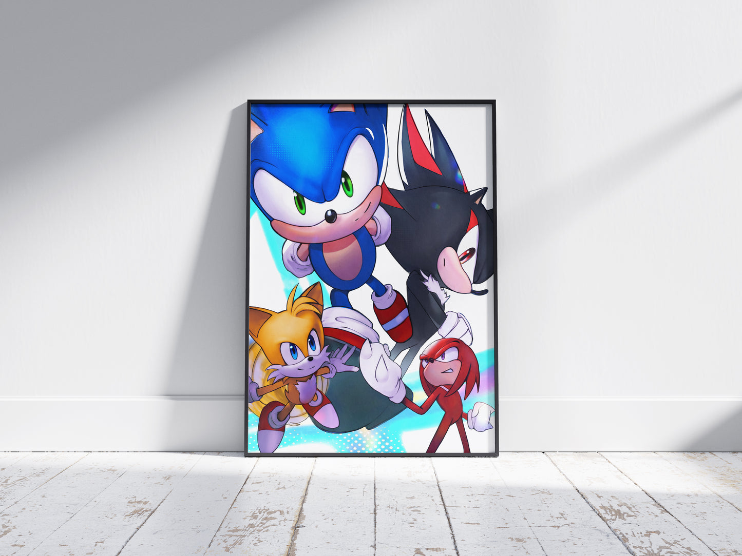 Sonic The Hedgehog (Sonic 3 Inspired) Art Print Poster