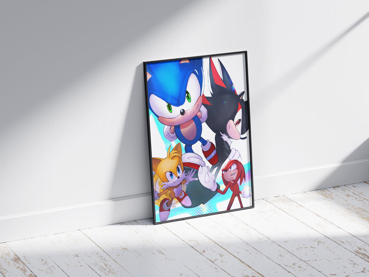 Sonic The Hedgehog (Sonic 3 Inspired) Art Print Poster