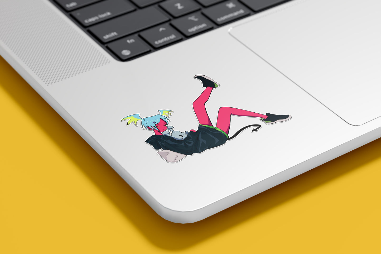 Kawaii Anime Demon Girl Sticker