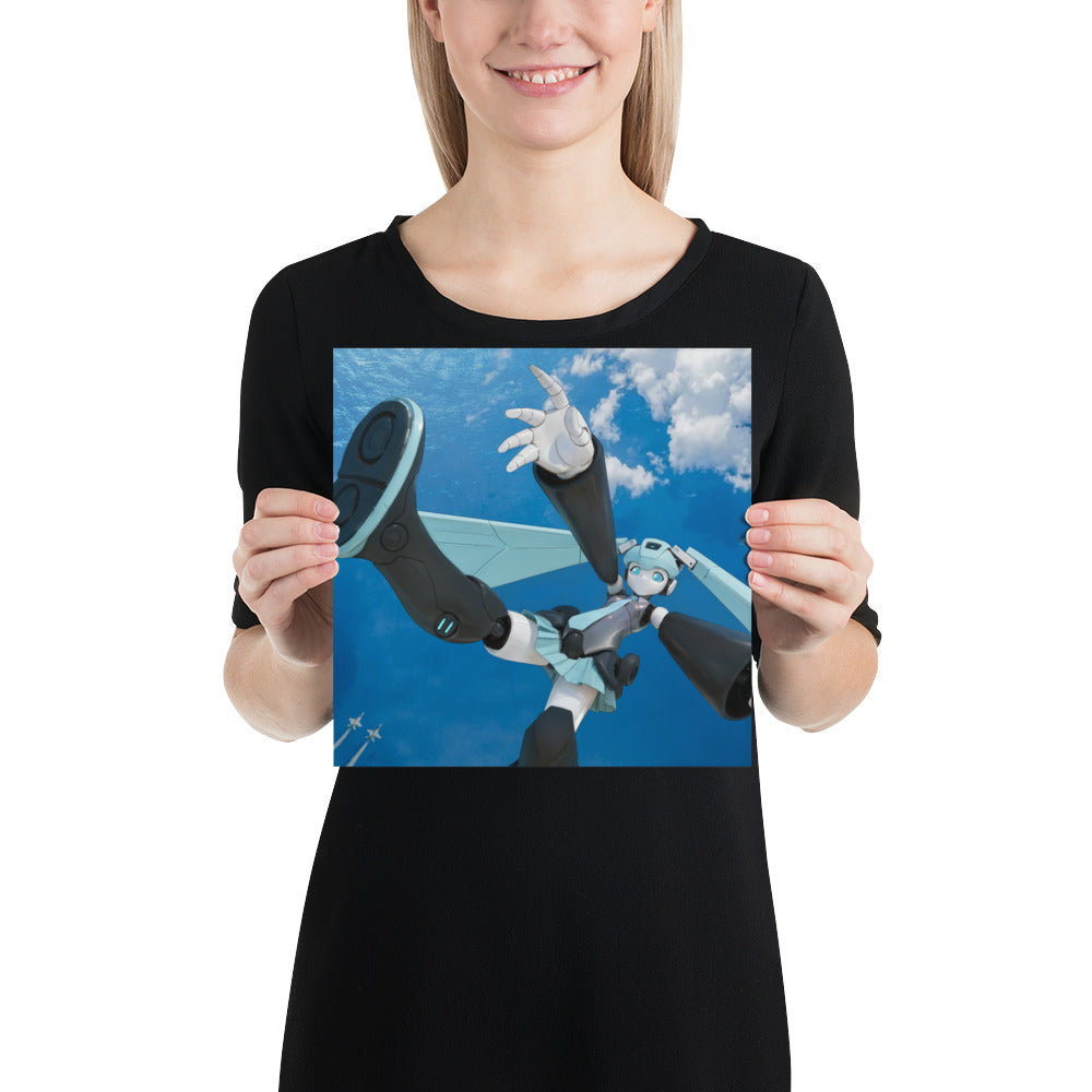 CYBER MIKU Art Print Poster