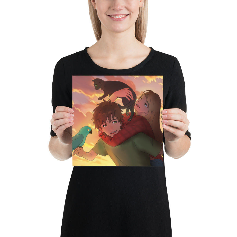 How To Train Your Dragon Modern Take Art Print Poster