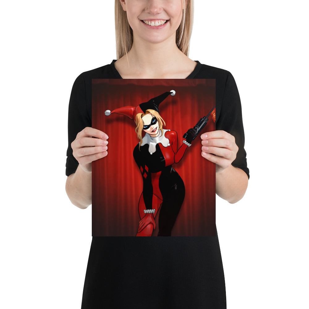 Harley Quinn from The Batman Animated Series Art Print Poster