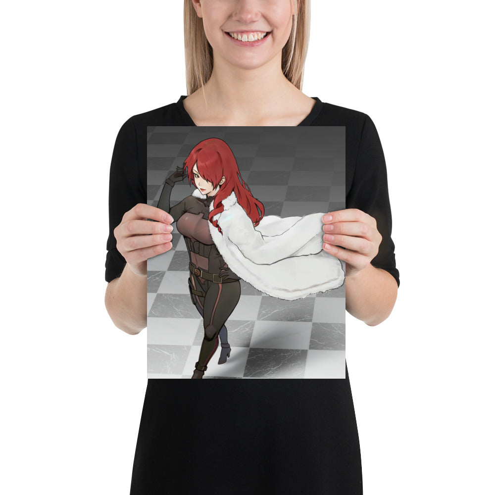 Mitsuru Kirijo Art Print Persona 3 Poster