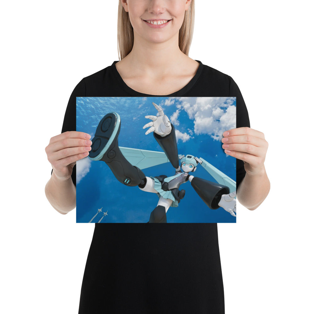 CYBER MIKU Art Print Poster