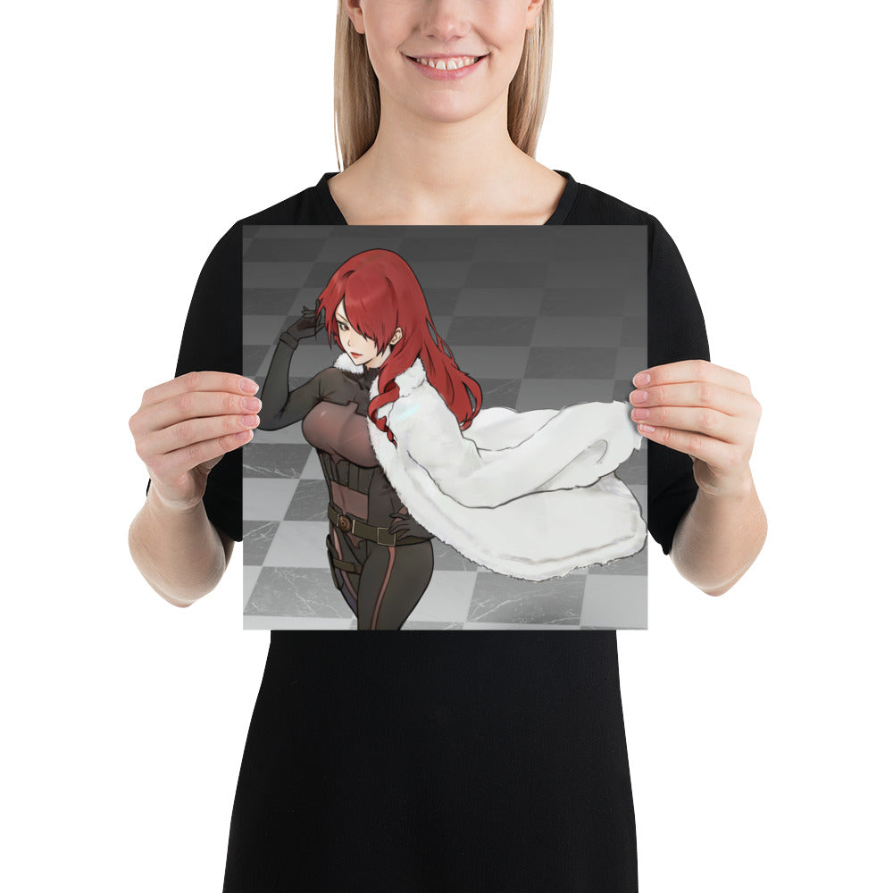 Mitsuru Kirijo Art Print Persona 3 Poster