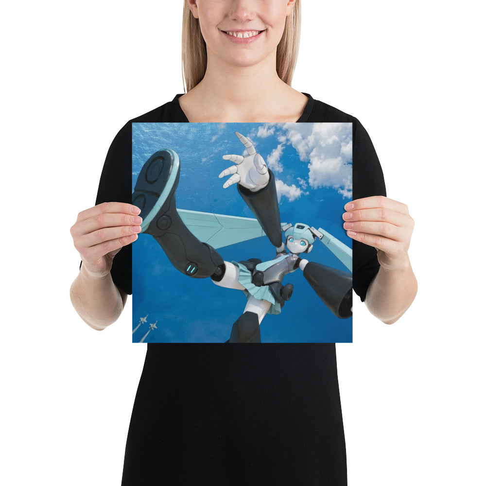 CYBER MIKU Art Print Poster