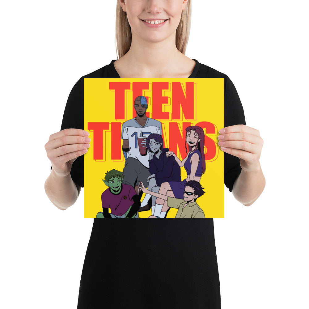 Teen Titans Art Print Poster