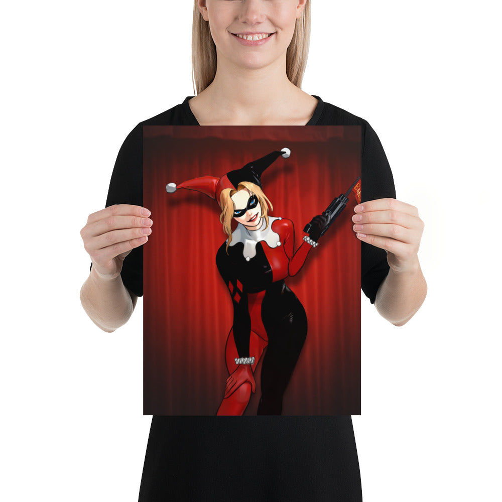 Harley Quinn from The Batman Animated Series Art Print Poster