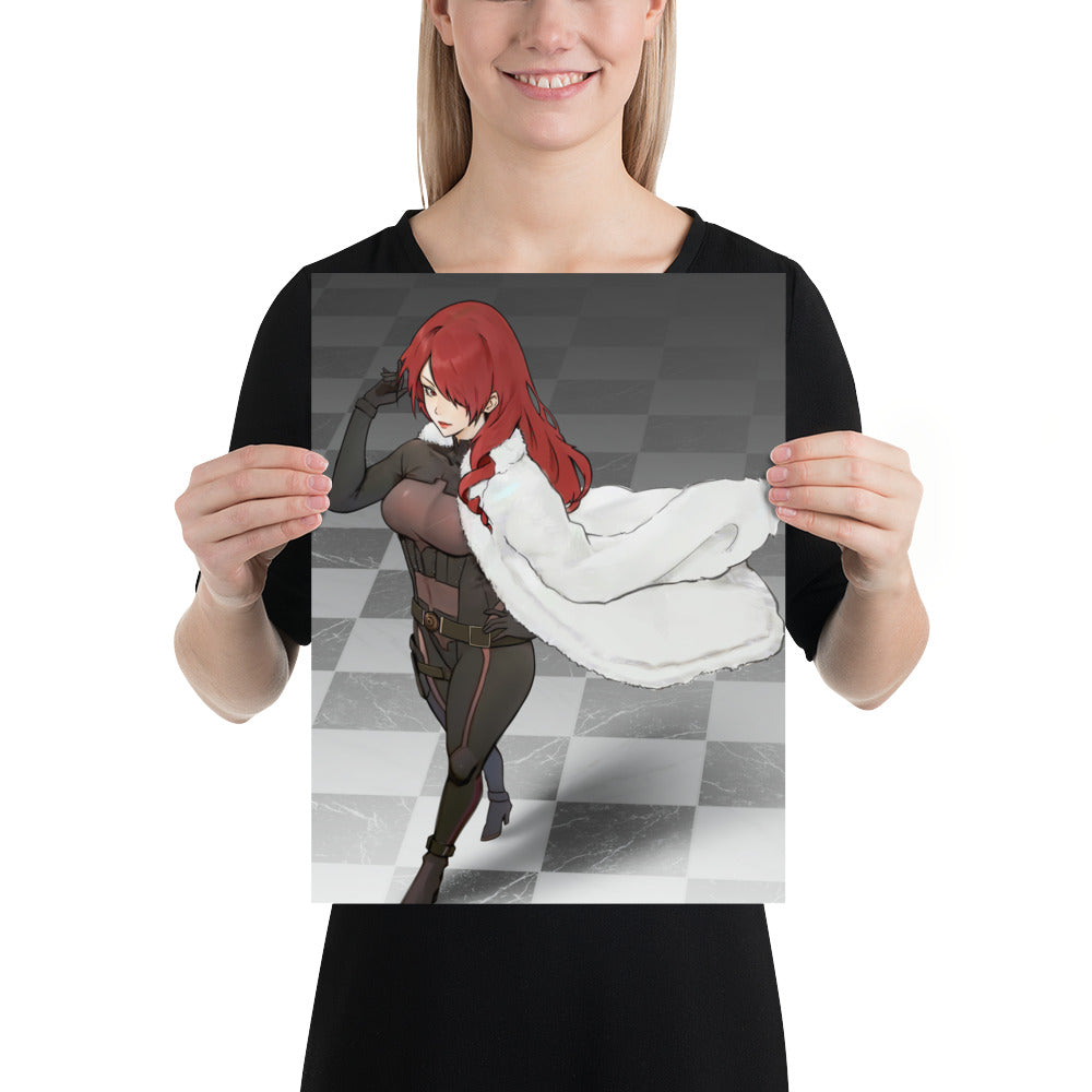 Mitsuru Kirijo Art Print Persona 3 Poster