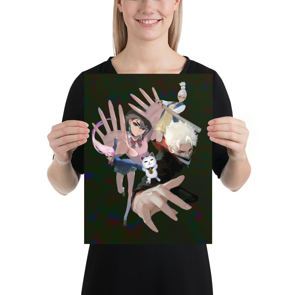 Dandadan Anime S1 Art Print Poster