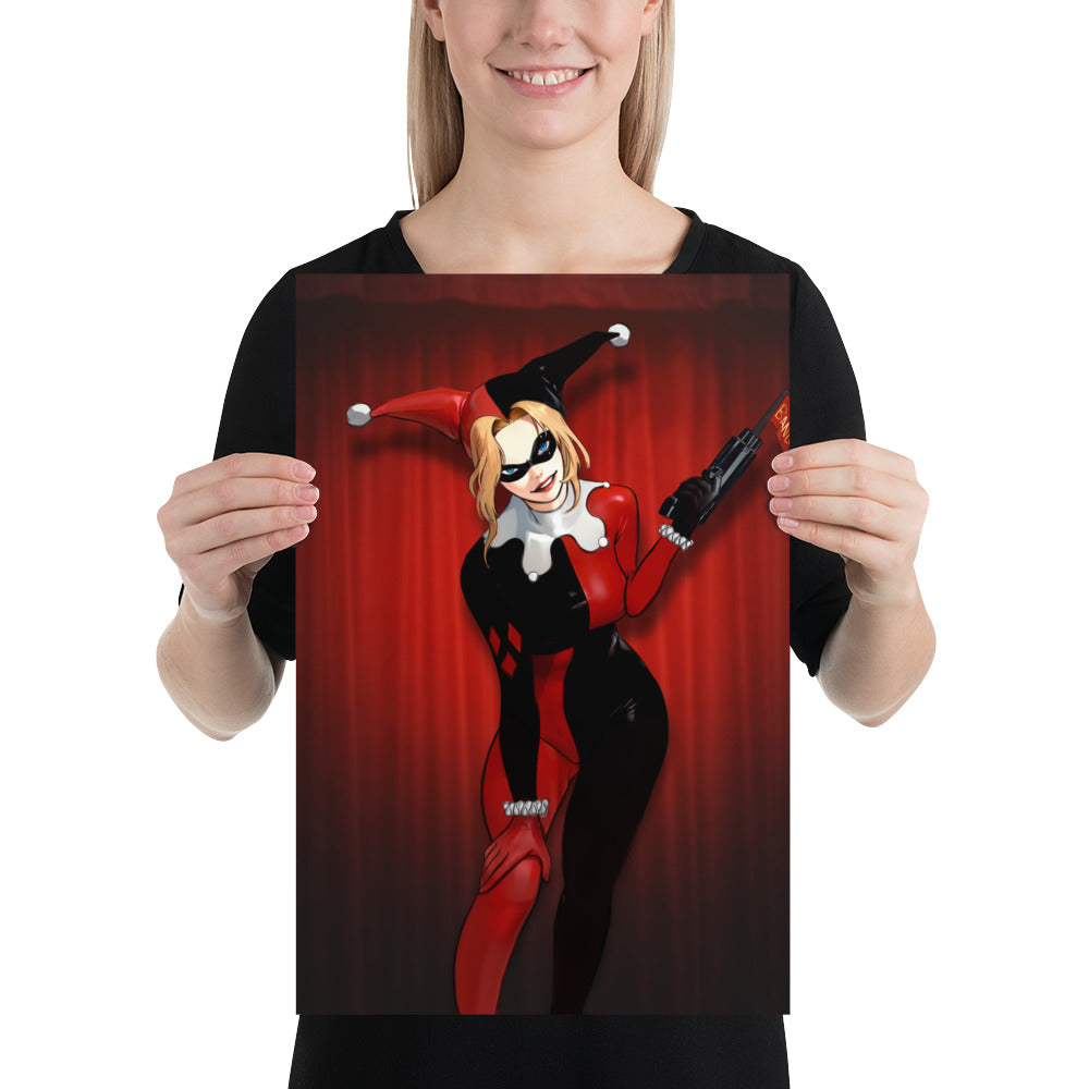 Harley Quinn from The Batman Animated Series Art Print Poster