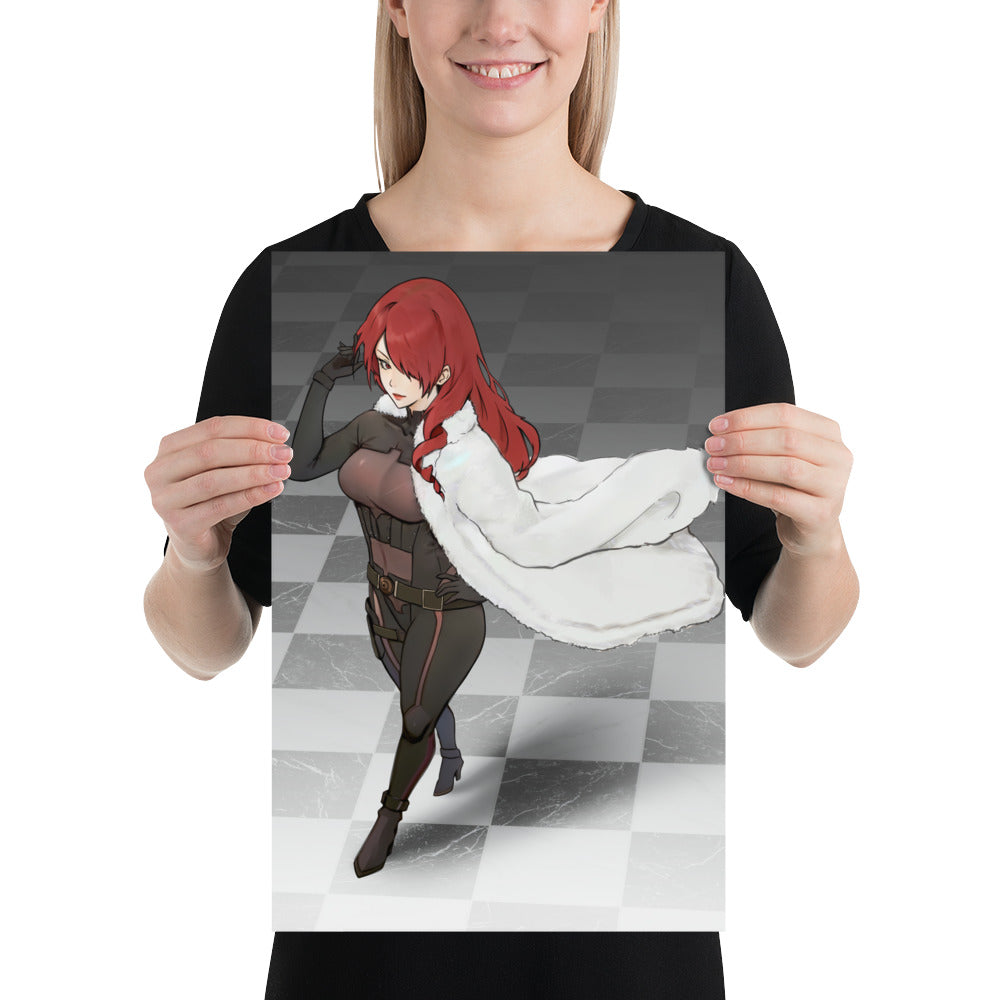 Mitsuru Kirijo Art Print Persona 3 Poster
