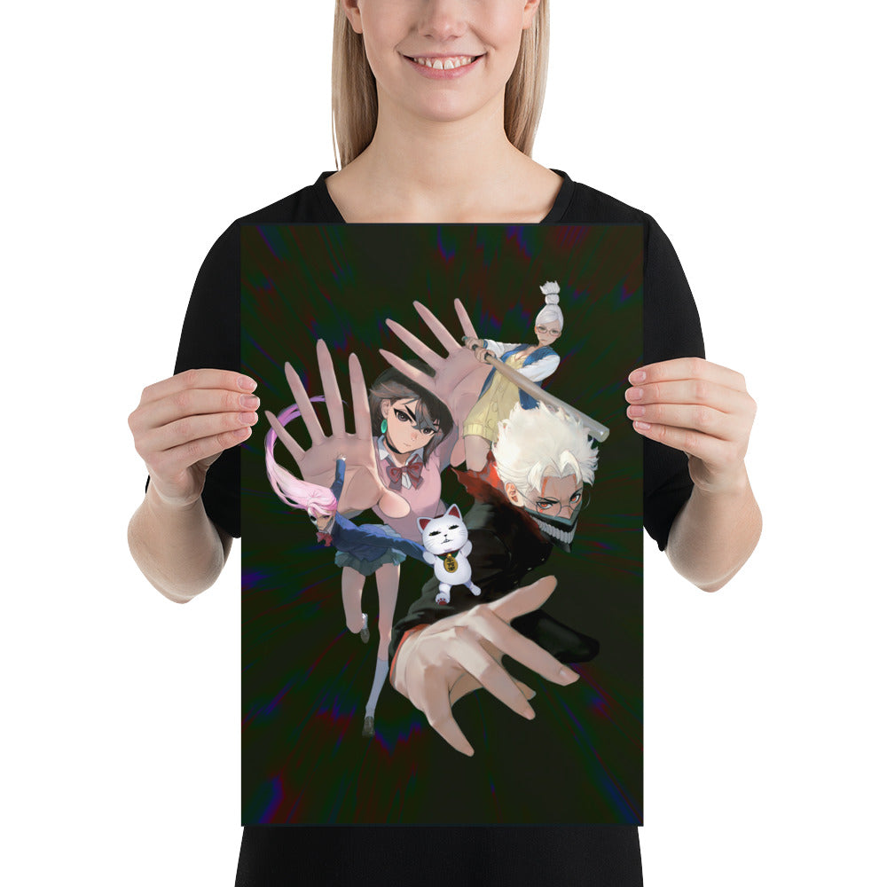 Dandadan Anime S1 Art Print Poster