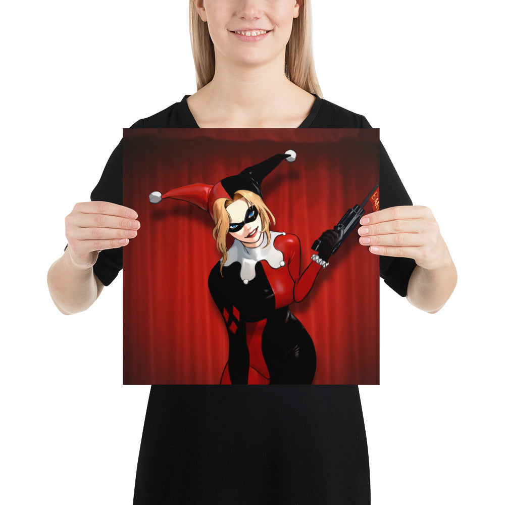 Harley Quinn from The Batman Animated Series Art Print Poster