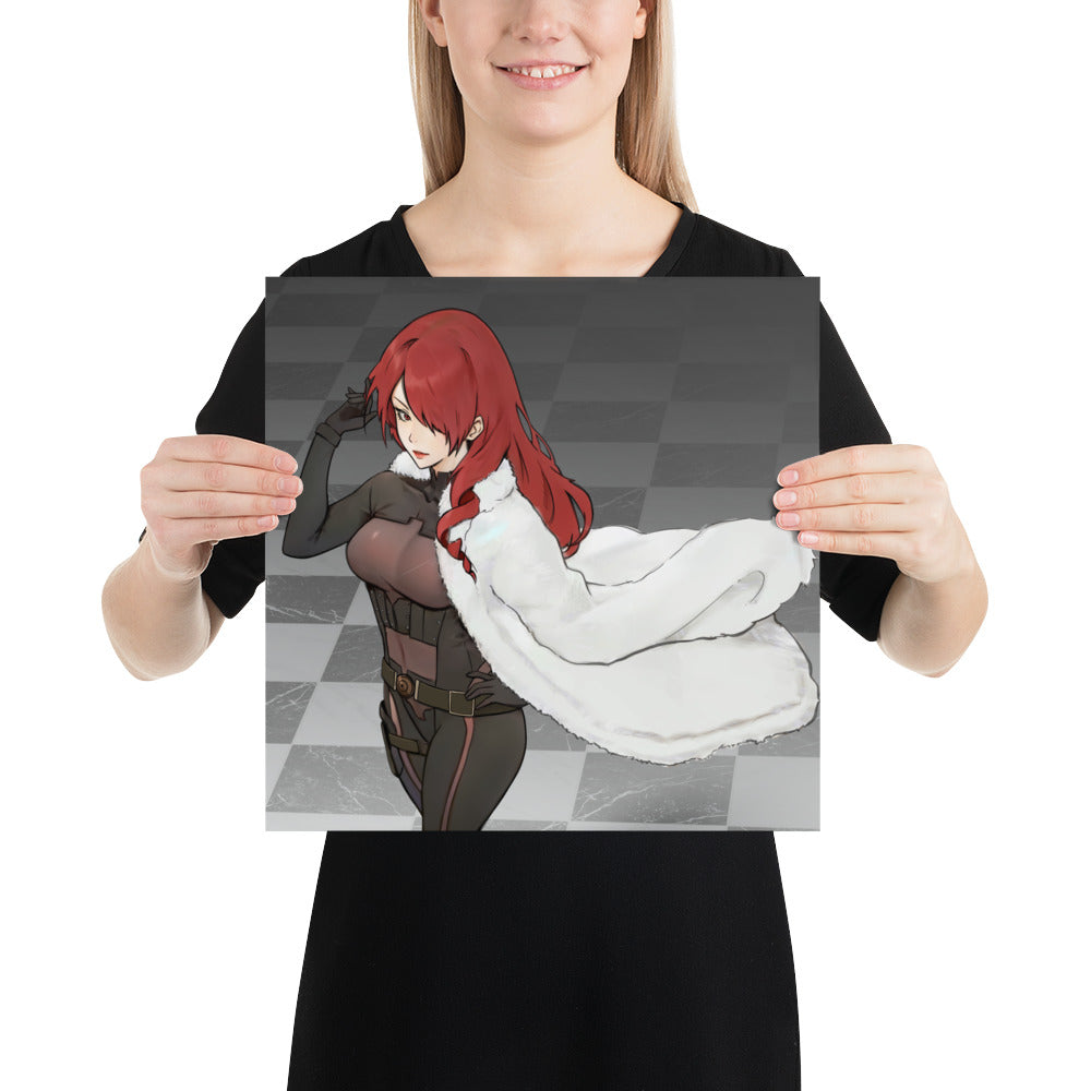 Mitsuru Kirijo Art Print Persona 3 Poster