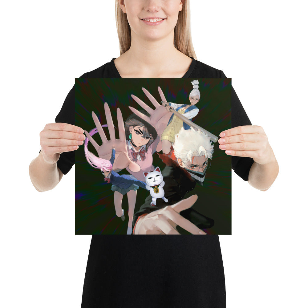 Dandadan Anime S1 Art Print Poster