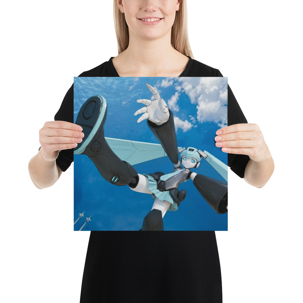 CYBER MIKU Art Print Poster