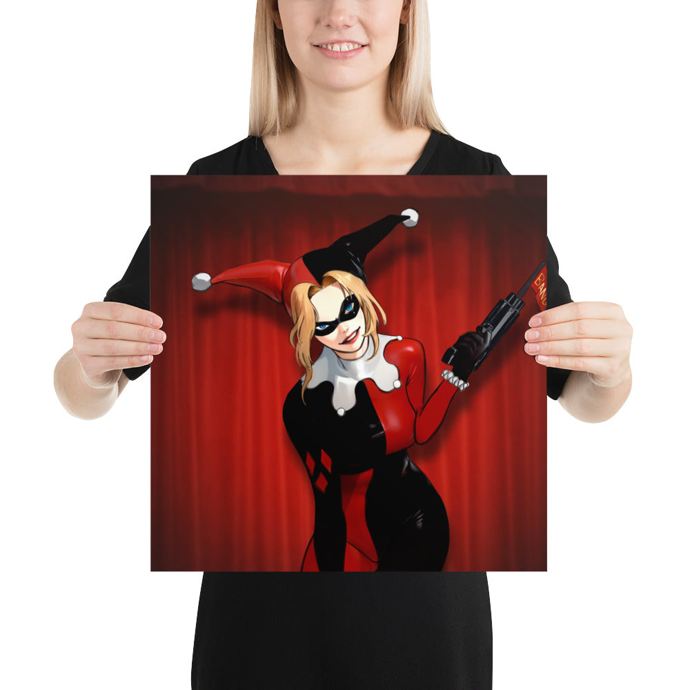 Harley Quinn from The Batman Animated Series Art Print Poster