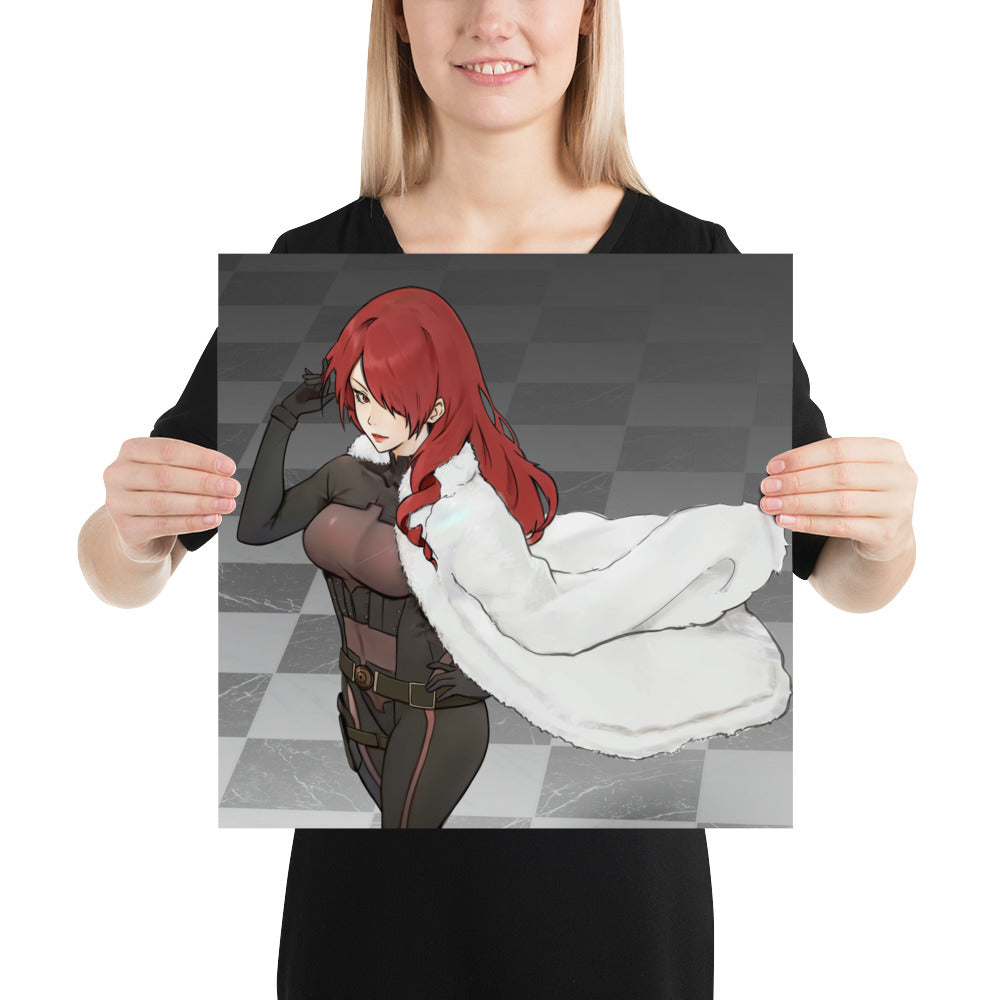 Mitsuru Kirijo Art Print Persona 3 Poster