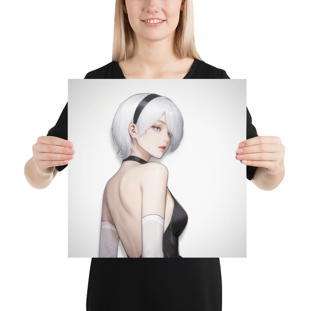 2B Nier Automata Video Game Art Print Poster