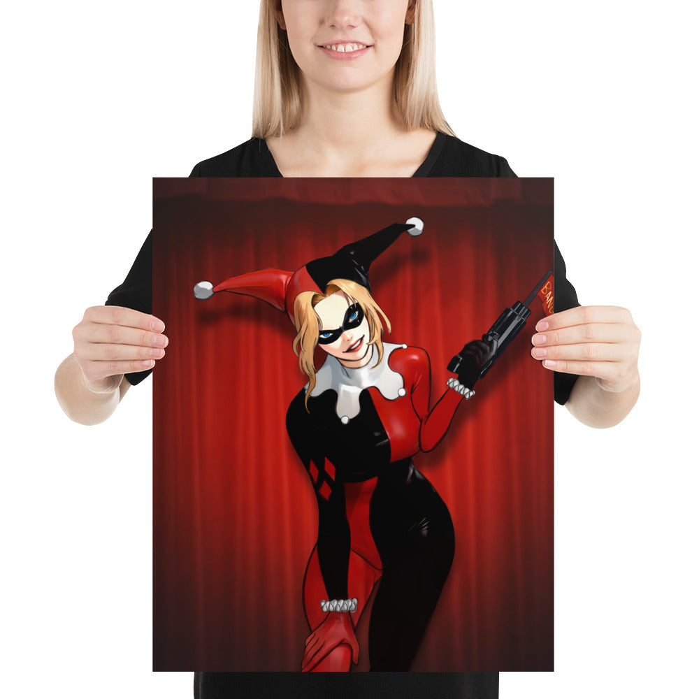 Harley Quinn from The Batman Animated Series Art Print Poster