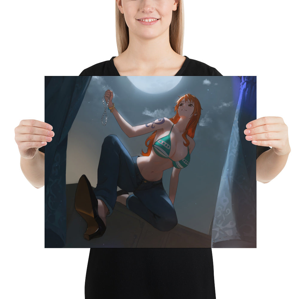 NAMI One piece Art Print Poster