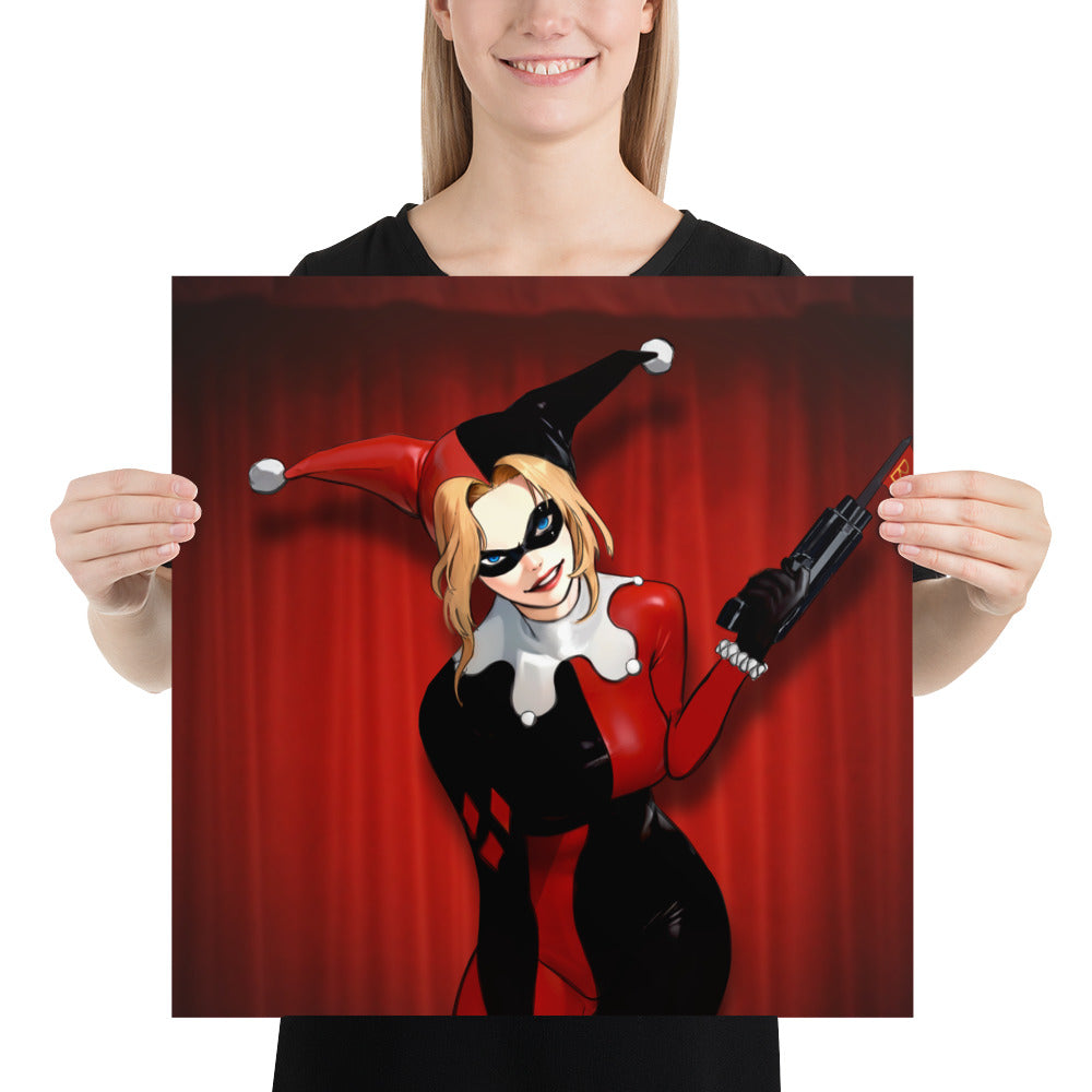 Harley Quinn from The Batman Animated Series Art Print Poster