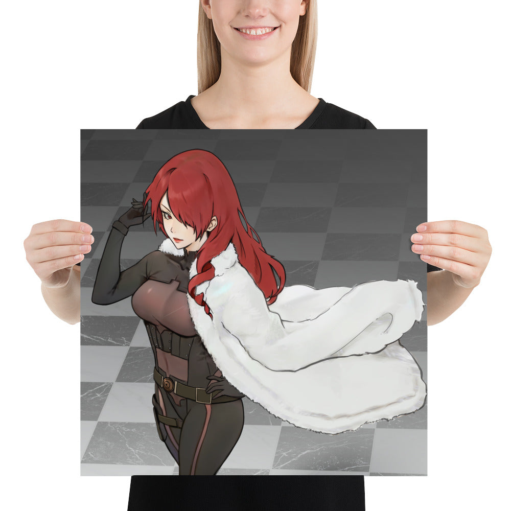 Mitsuru Kirijo Art Print Persona 3 Poster