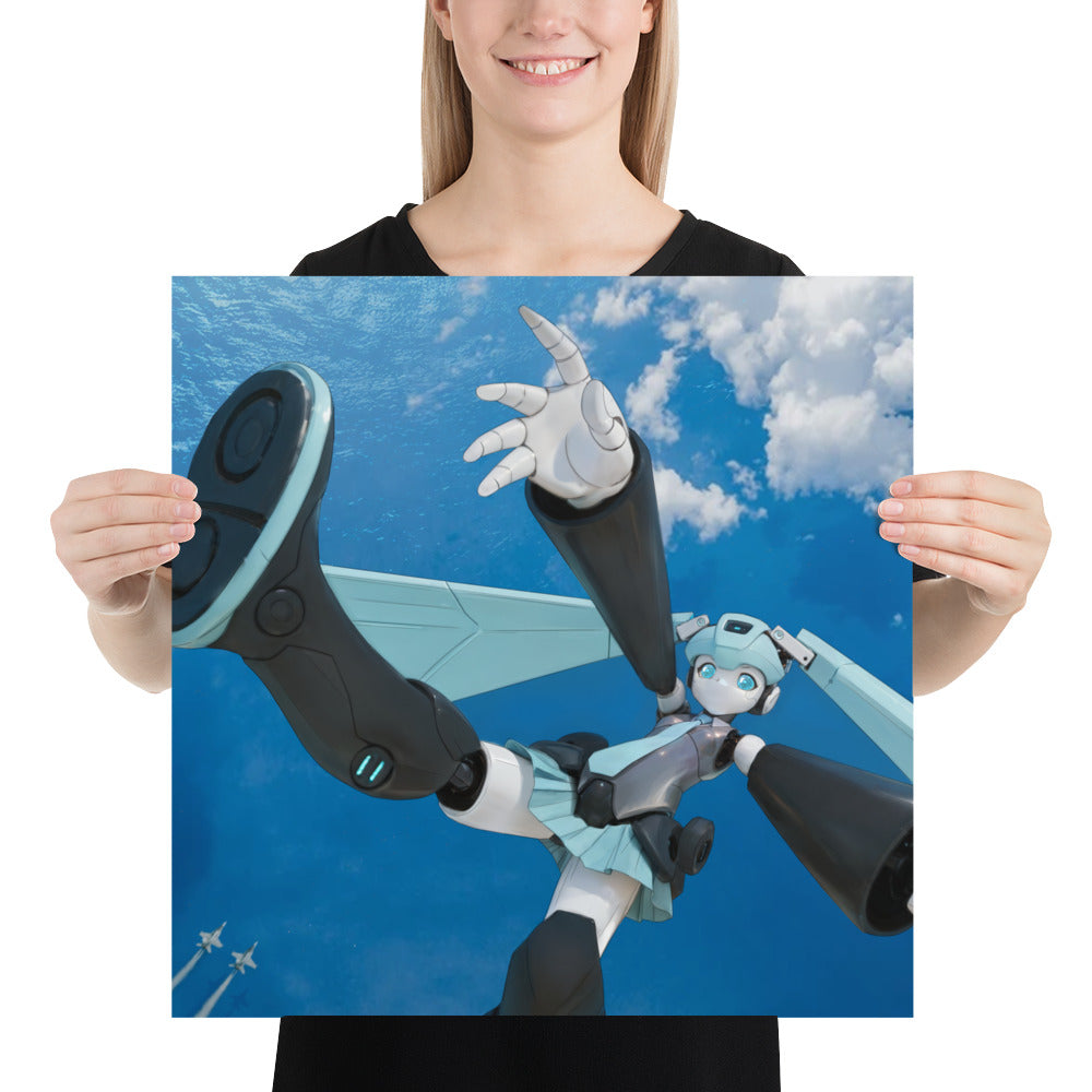 CYBER MIKU Art Print Poster