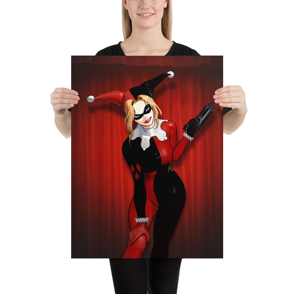 Harley Quinn from The Batman Animated Series Art Print Poster