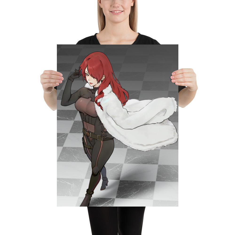 Mitsuru Kirijo Art Print Persona 3 Poster