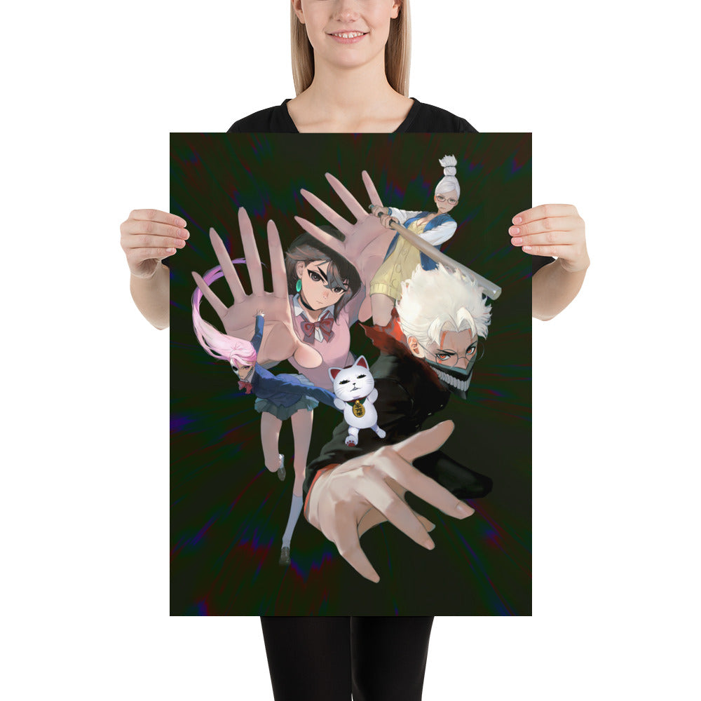 Dandadan Anime S1 Art Print Poster
