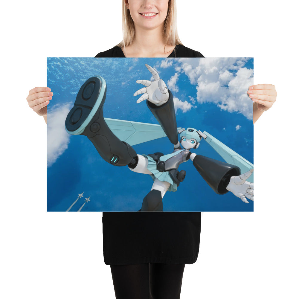 CYBER MIKU Art Print Poster