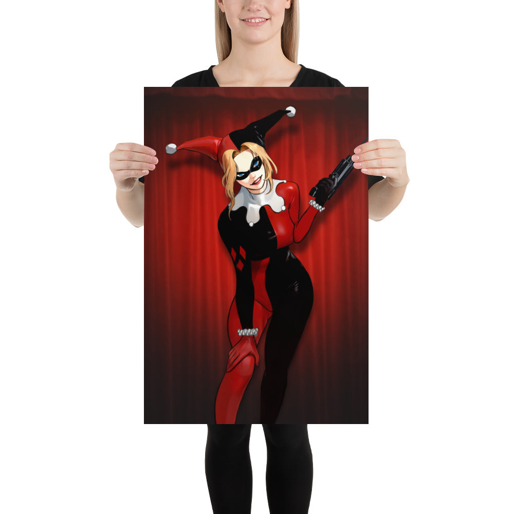 Harley Quinn from The Batman Animated Series Art Print Poster
