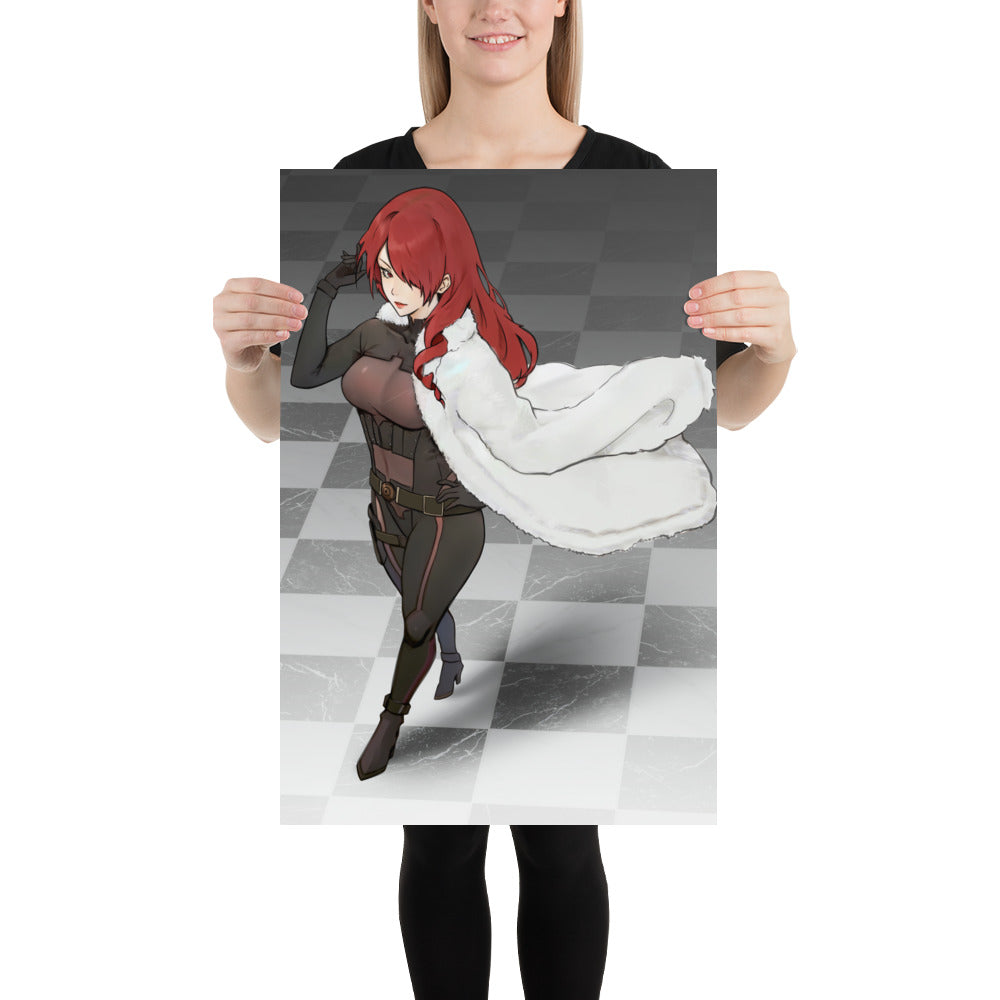 Mitsuru Kirijo Art Print Persona 3 Poster