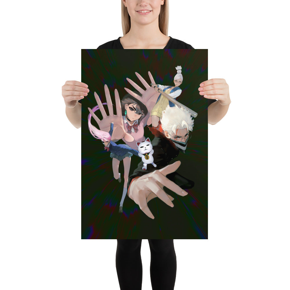 Dandadan Anime S1 Art Print Poster
