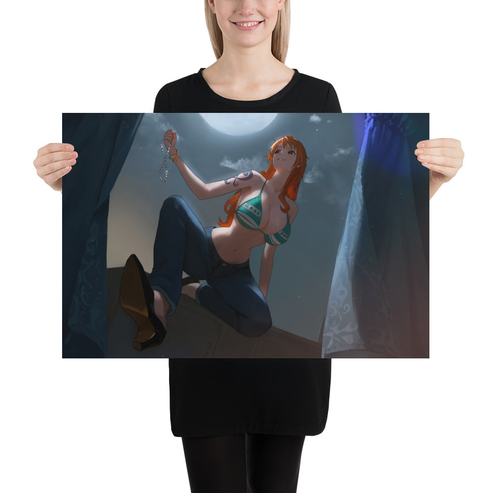 NAMI One piece Art Print Poster
