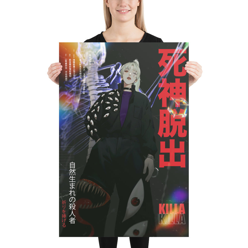 "KILLA KILLA" Art Print Poster