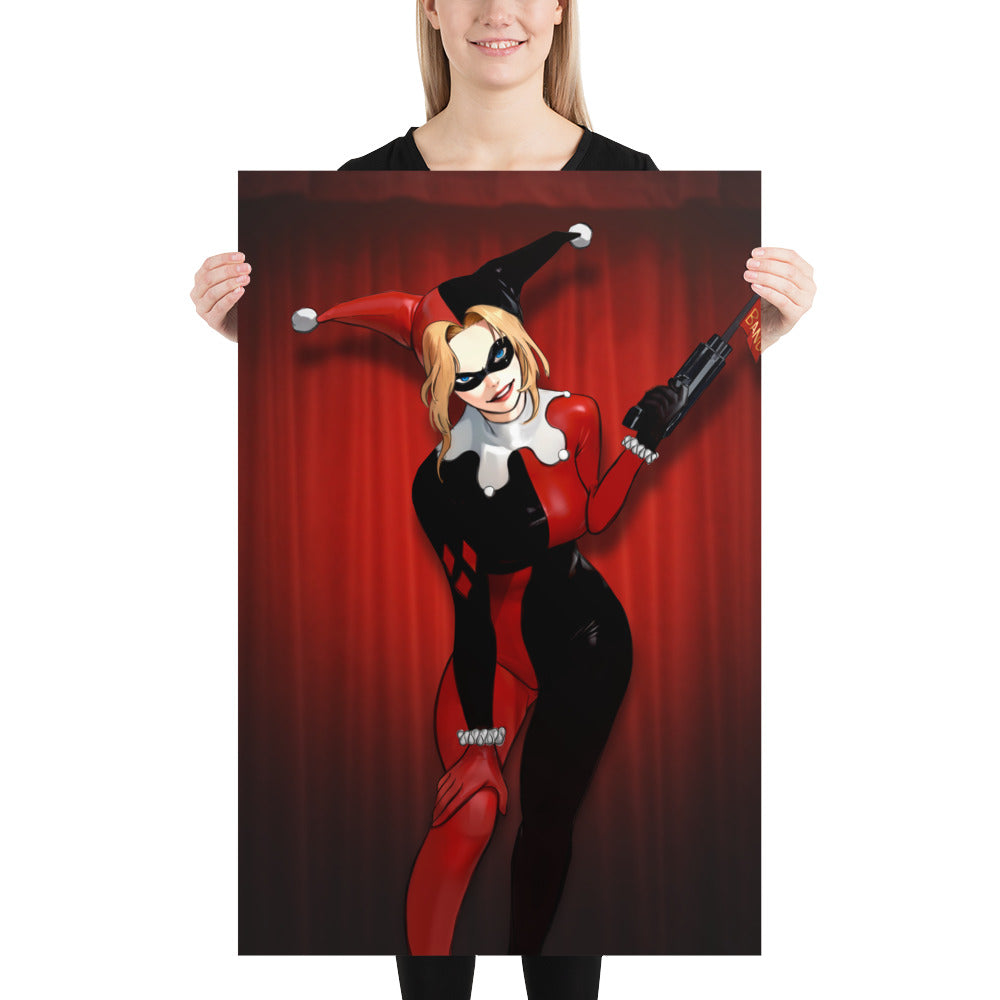 Harley Quinn from The Batman Animated Series Art Print Poster