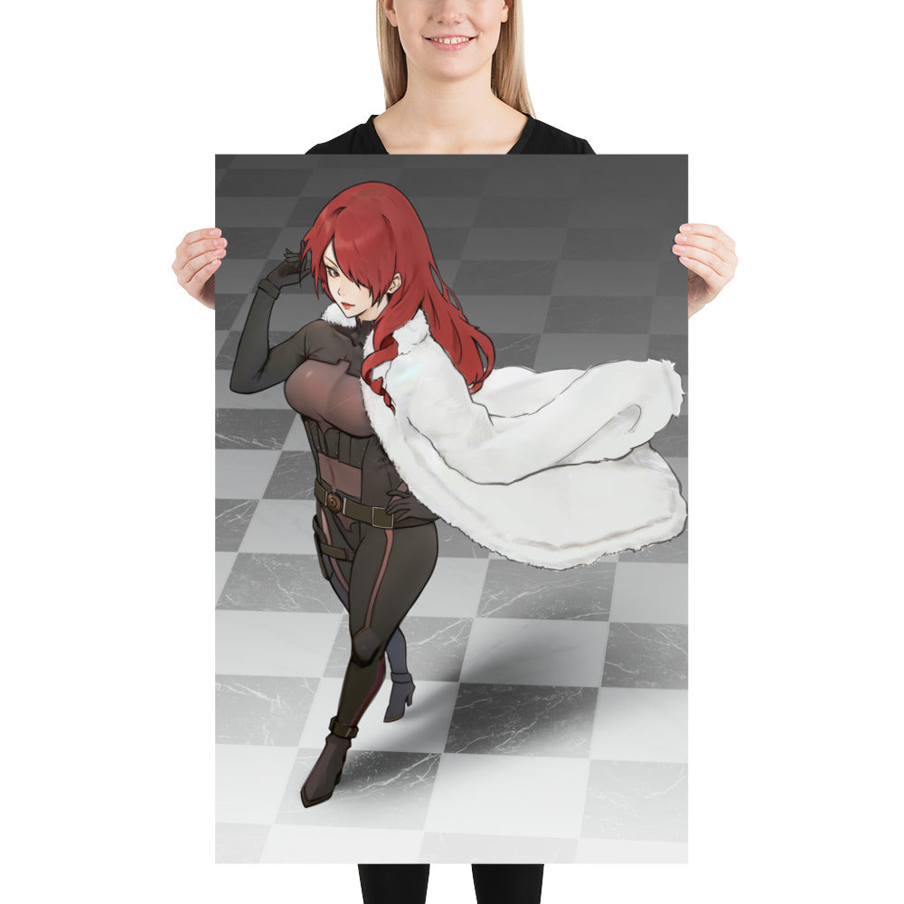 Mitsuru Kirijo Art Print Persona 3 Poster