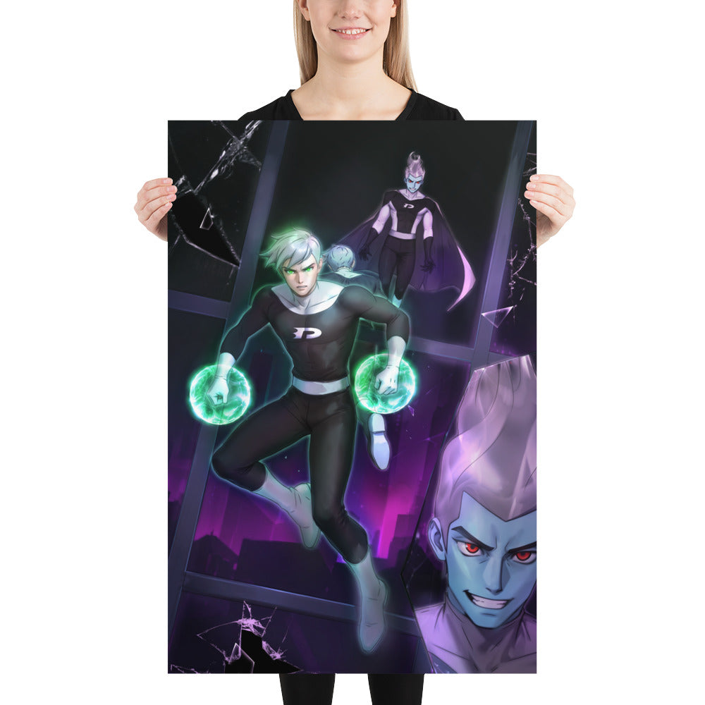 Danny Phantom "The Ultimate Enemy" Art Print Poster