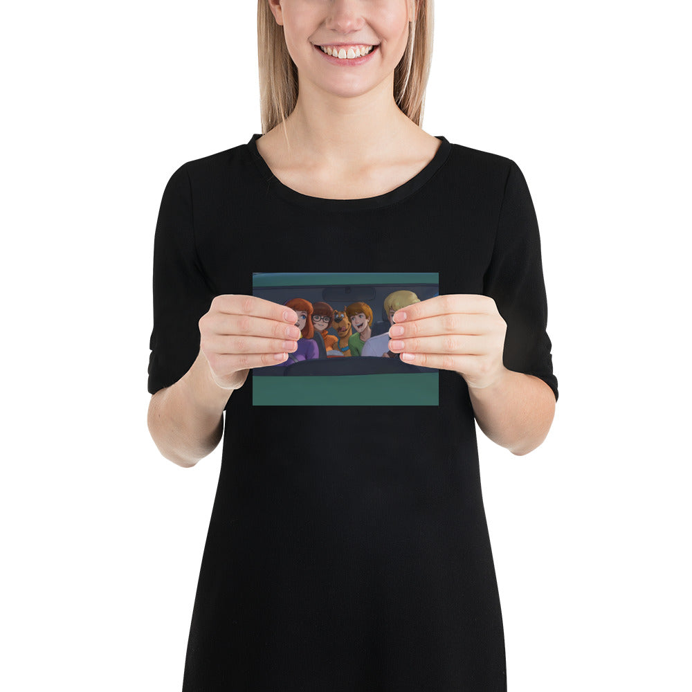 Scooby Doo Art Print Poster