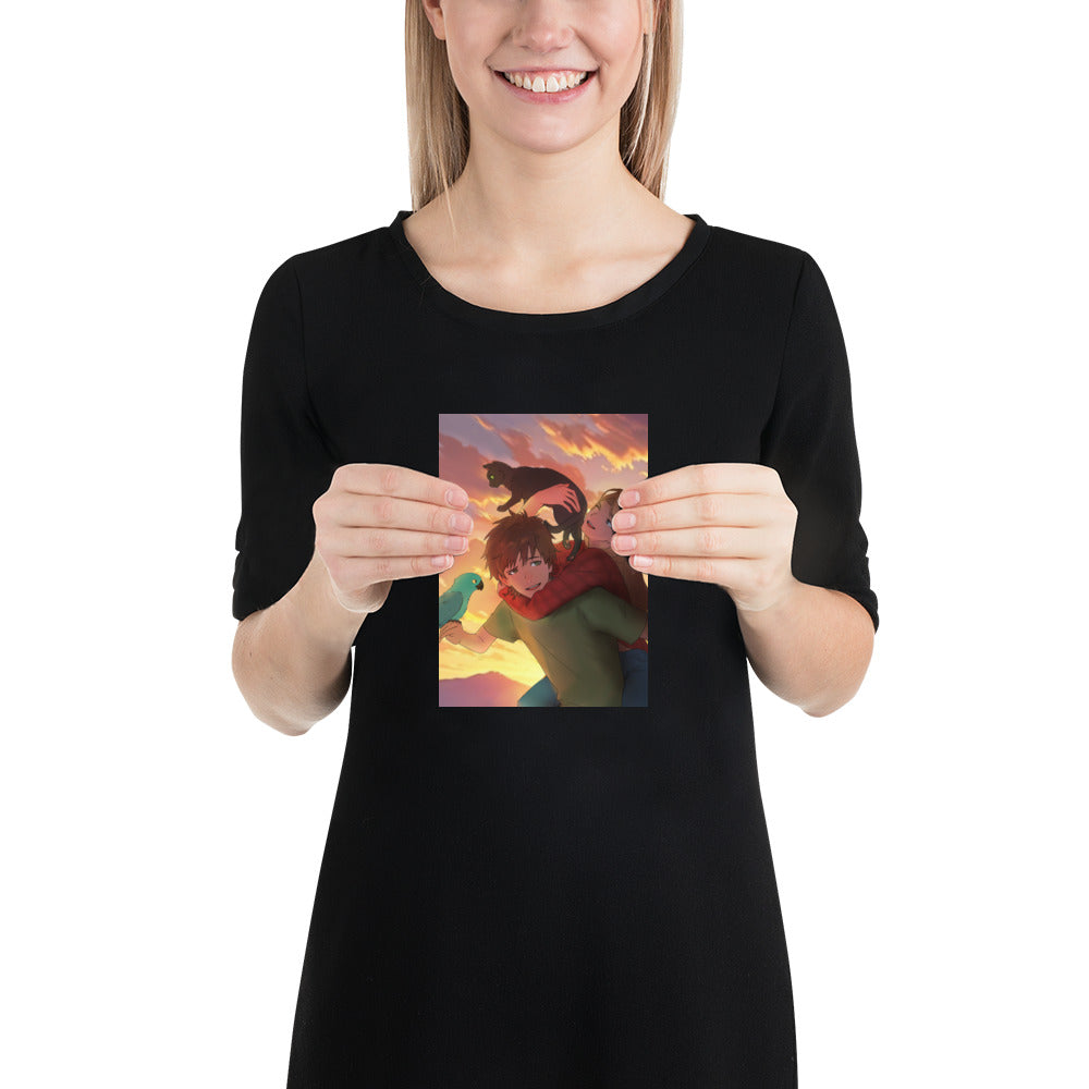 How To Train Your Dragon Modern Take Art Print Poster