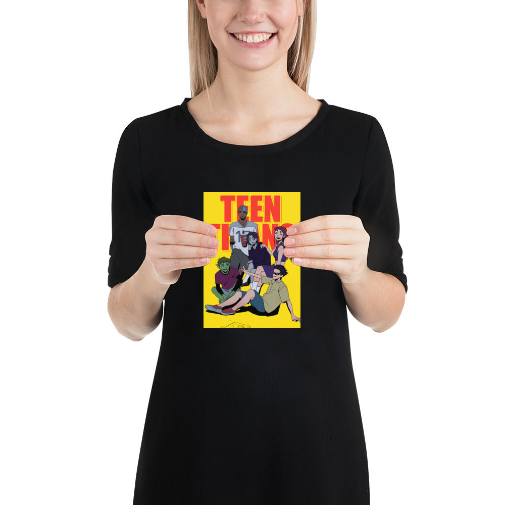 Teen Titans Art Print Poster