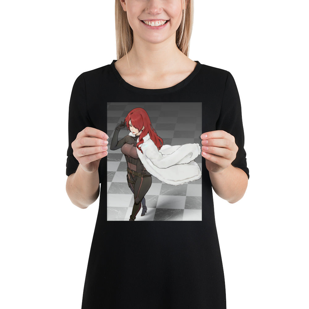 Mitsuru Kirijo Art Print Persona 3 Poster